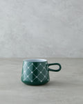Rootix Stoneware Mug 340 ml Dark Green