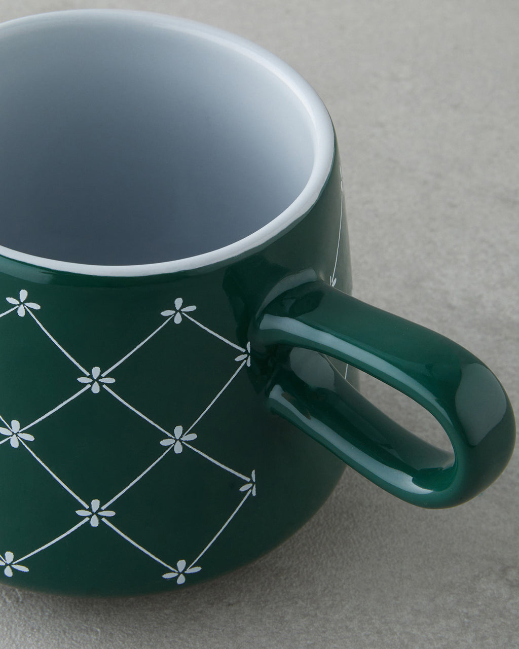 Rootix Stoneware Mug 340 ml Dark Green (view 3)
