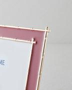 Olinda Photo Frame 10x15 cm Maroon (view 2)
