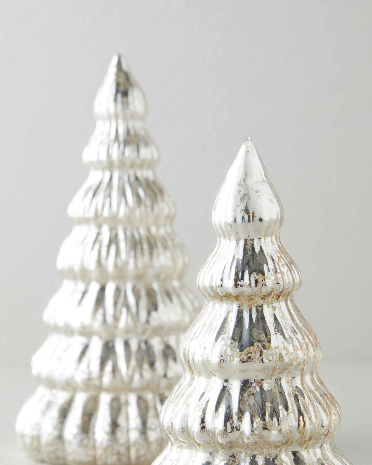 Winter Tree Decorative Lighting 12.5x25 cm Silver (view 3)
