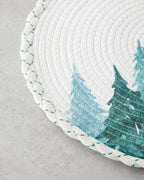 Polyester Table Mat 38 cm Green (view 2)