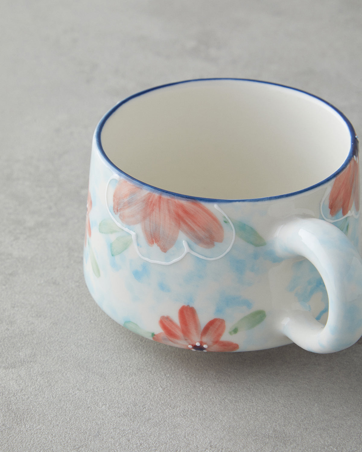 Ceramic Mug 260 ml Blue - Red - Green (view 2)