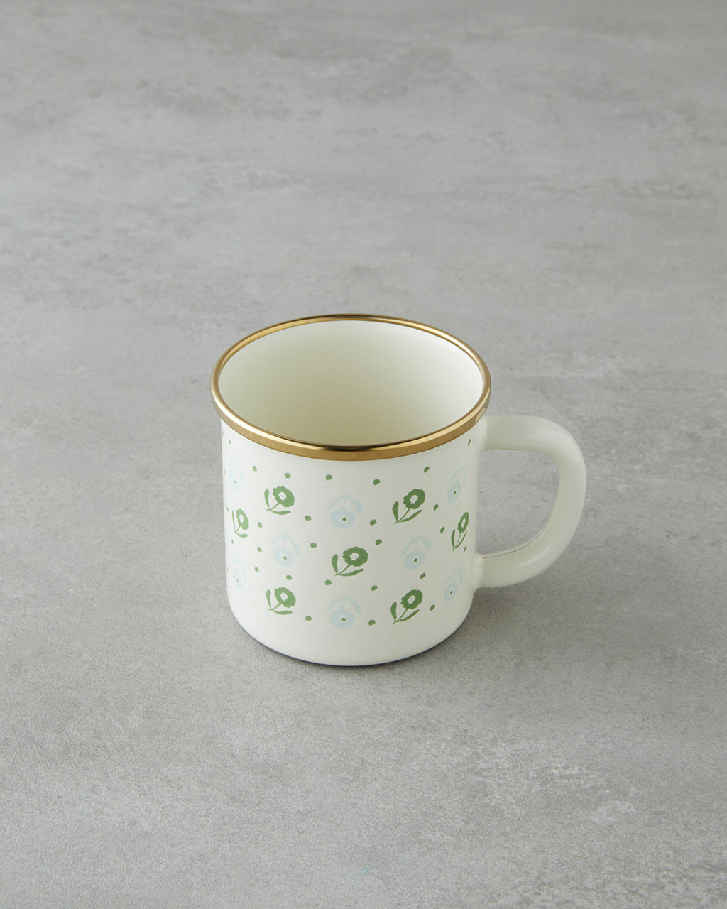 Lianis Enamel Mug 350 ml Green - Blue (view 2)