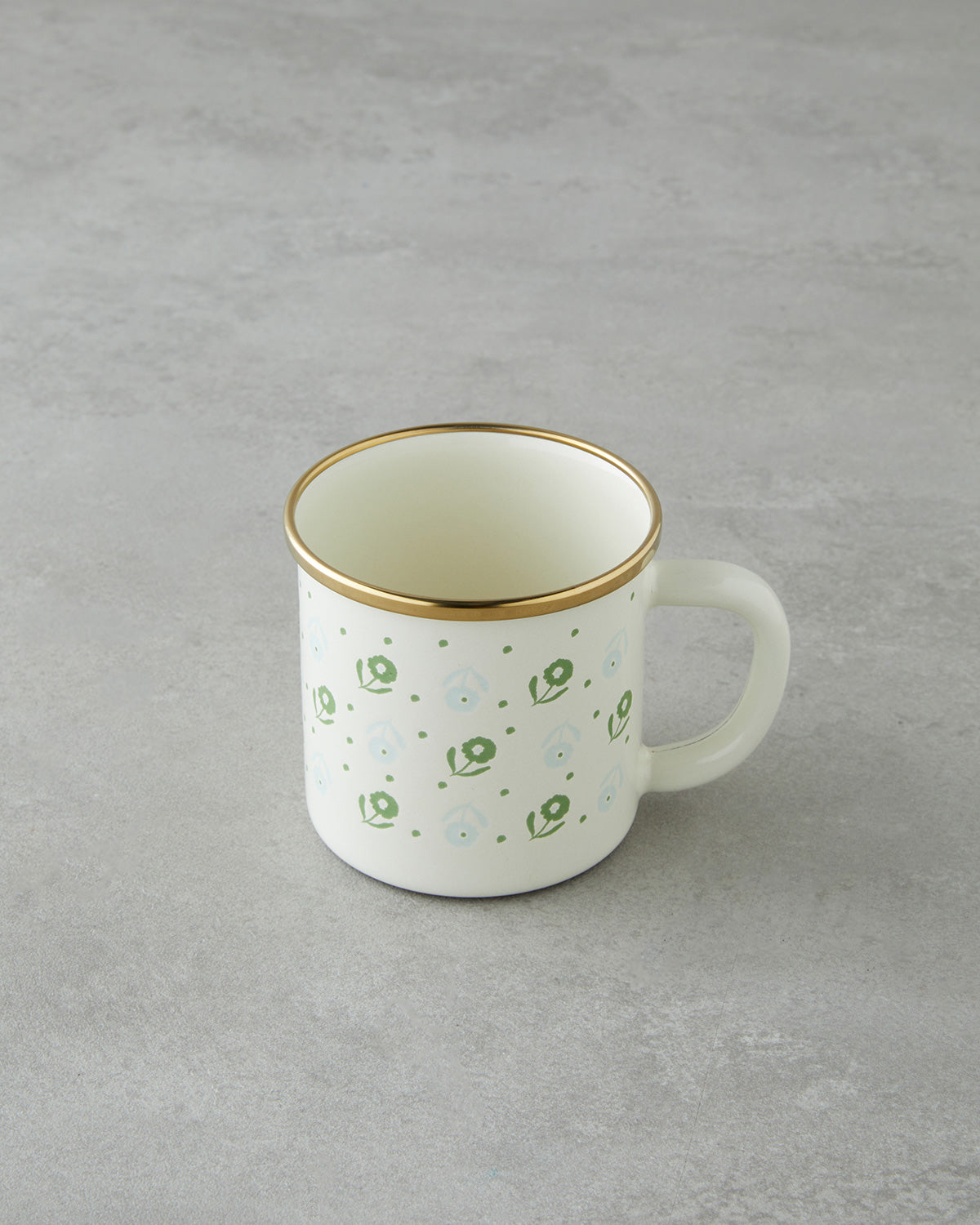 Lianis Enamel Mug 350 ml Green - Blue (view 2)