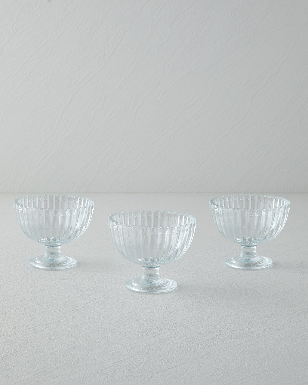 Glass 3 pcs Cup 170 ml Transparent