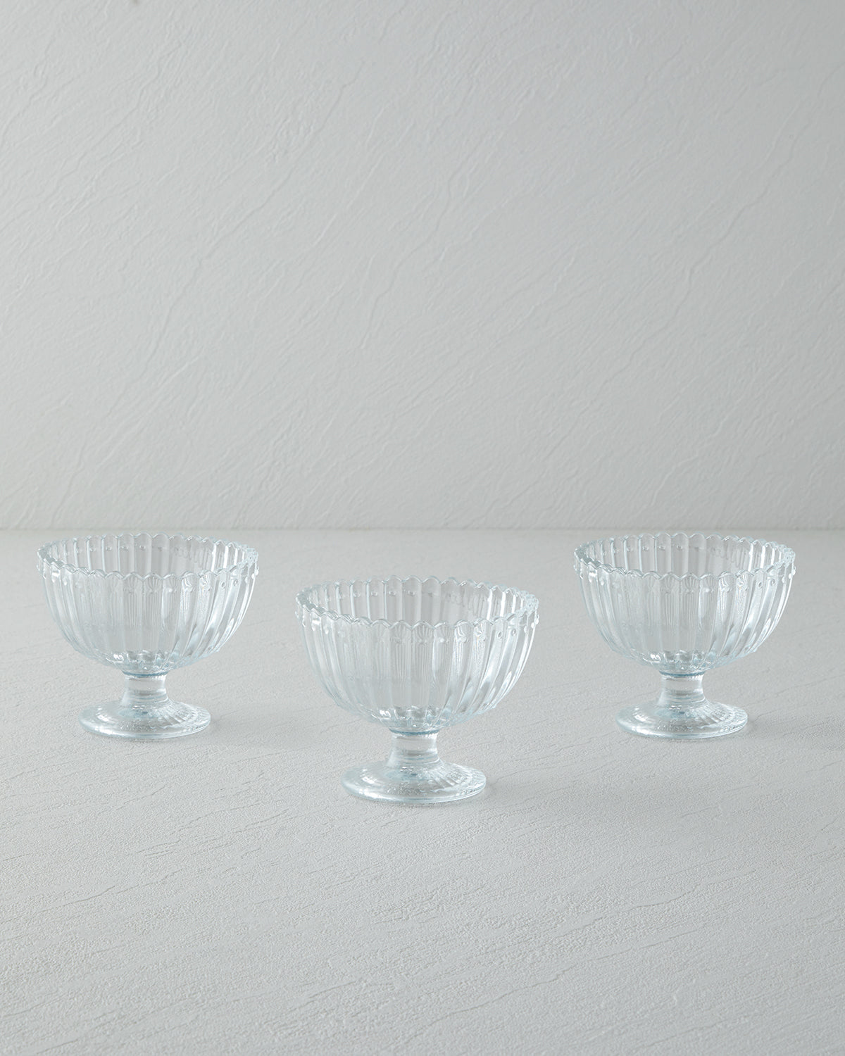 Glass 3 pcs Cup 170 ml Transparent
