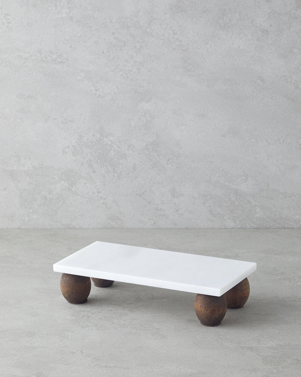 Elegant Marble Serving Ware 12x24 cm White (view 2)