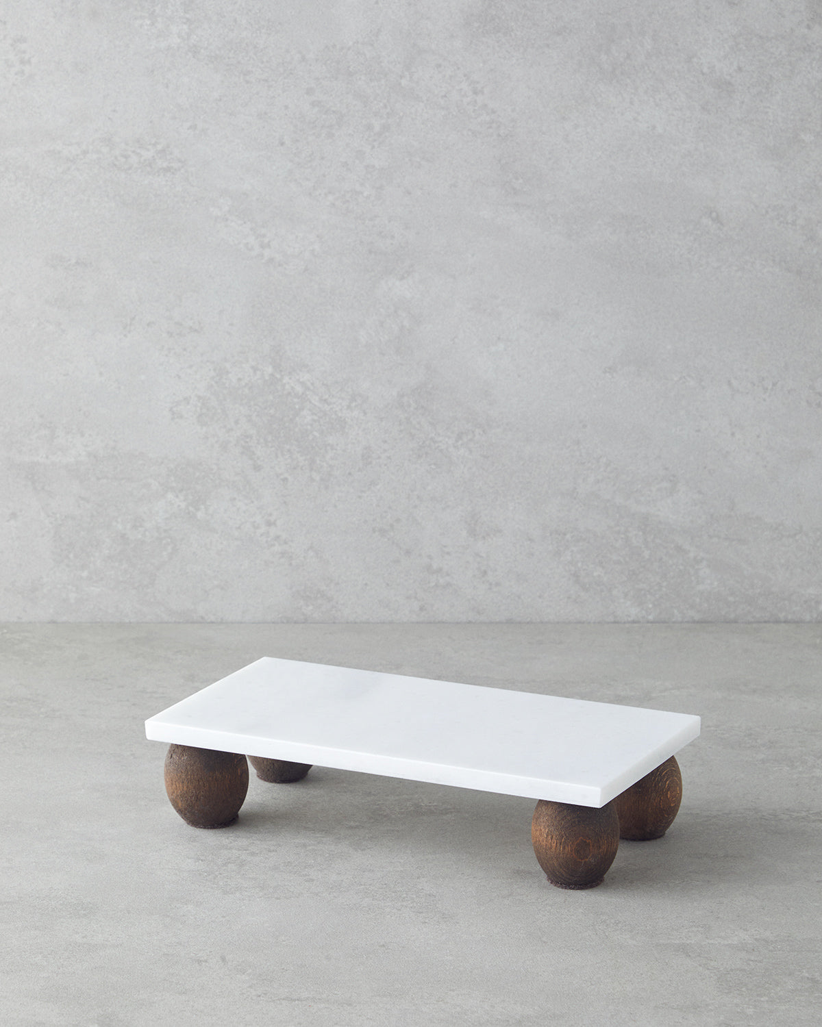 Elegant Marble Serving Ware 12x24 cm White (view 2)