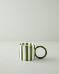 Boldy Lines New Bone China Mug 350 ml Green