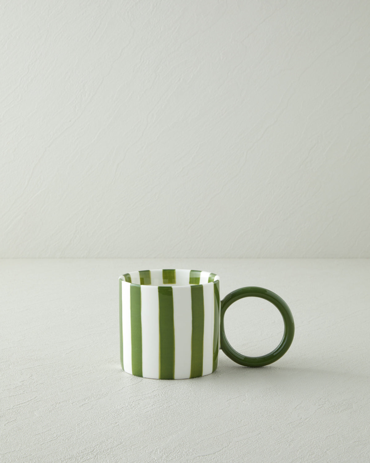 Boldy Lines New Bone China Mug 350 ml Green