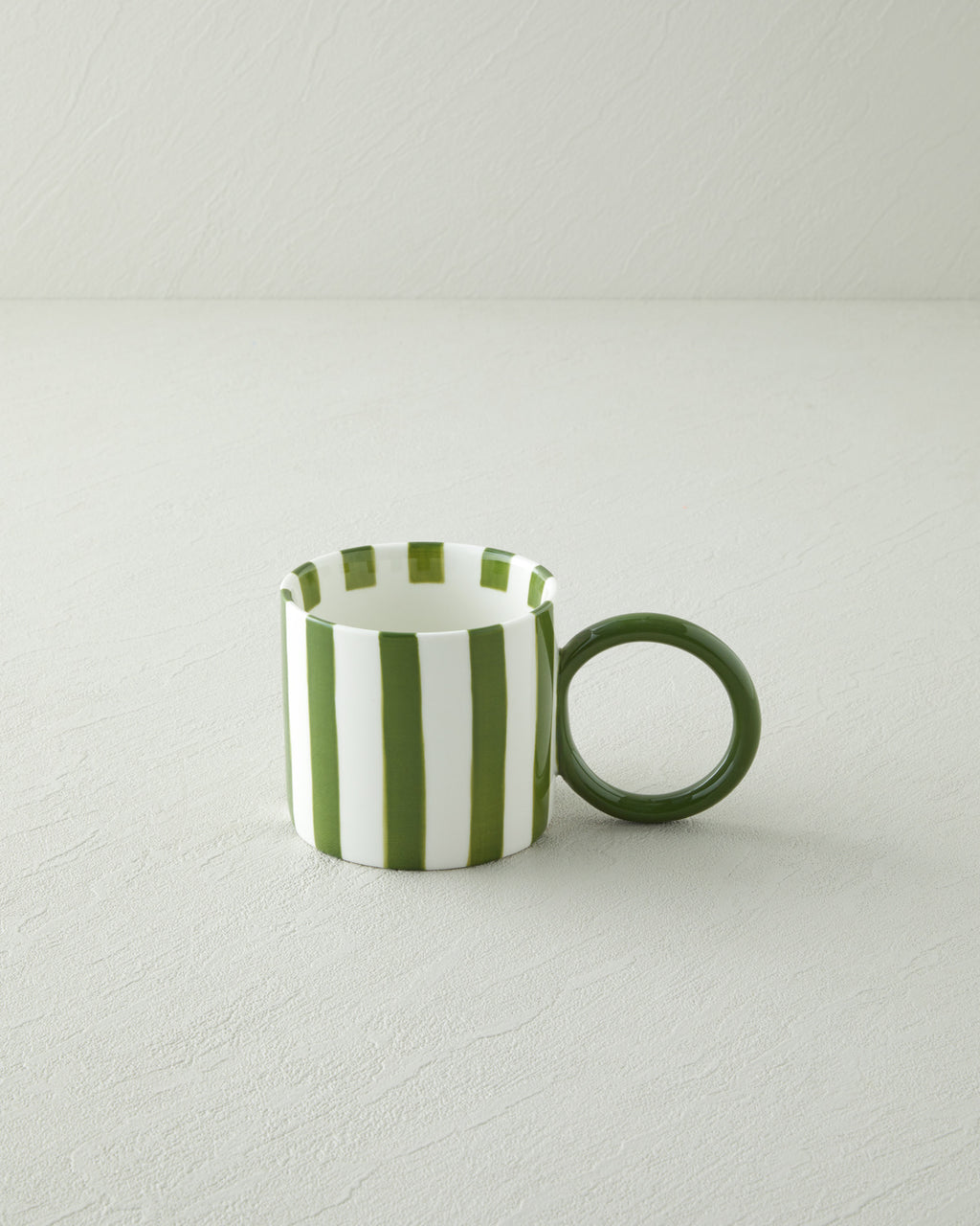 Boldy Lines New Bone China Mug 350 ml Green (view 2)