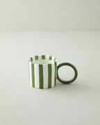 Boldy Lines New Bone China Mug 350 ml Green (view 2)