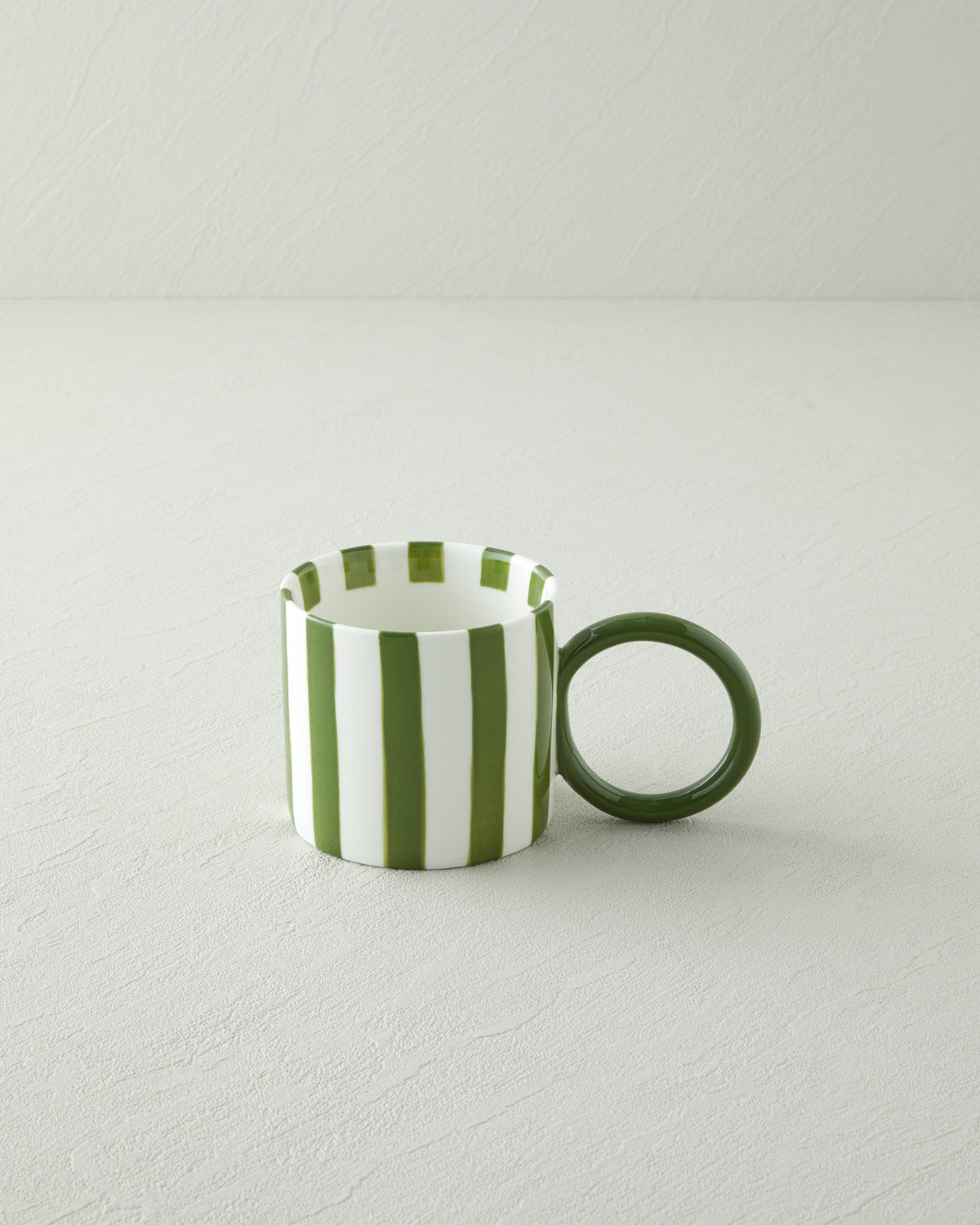 Boldy Lines New Bone China Mug 350 ml Green (view 2)