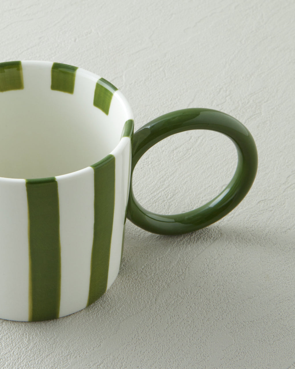 Boldy Lines New Bone China Mug 350 ml Green (view 3)
