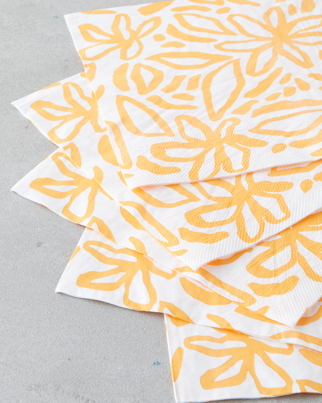 Orangebloom Paper 20 pcs Napkin 33x33 cm Yellow (view 2)