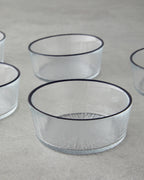 Luxe Glass 6 pcs Snack Bowl 9 cm Transparent (view 3)