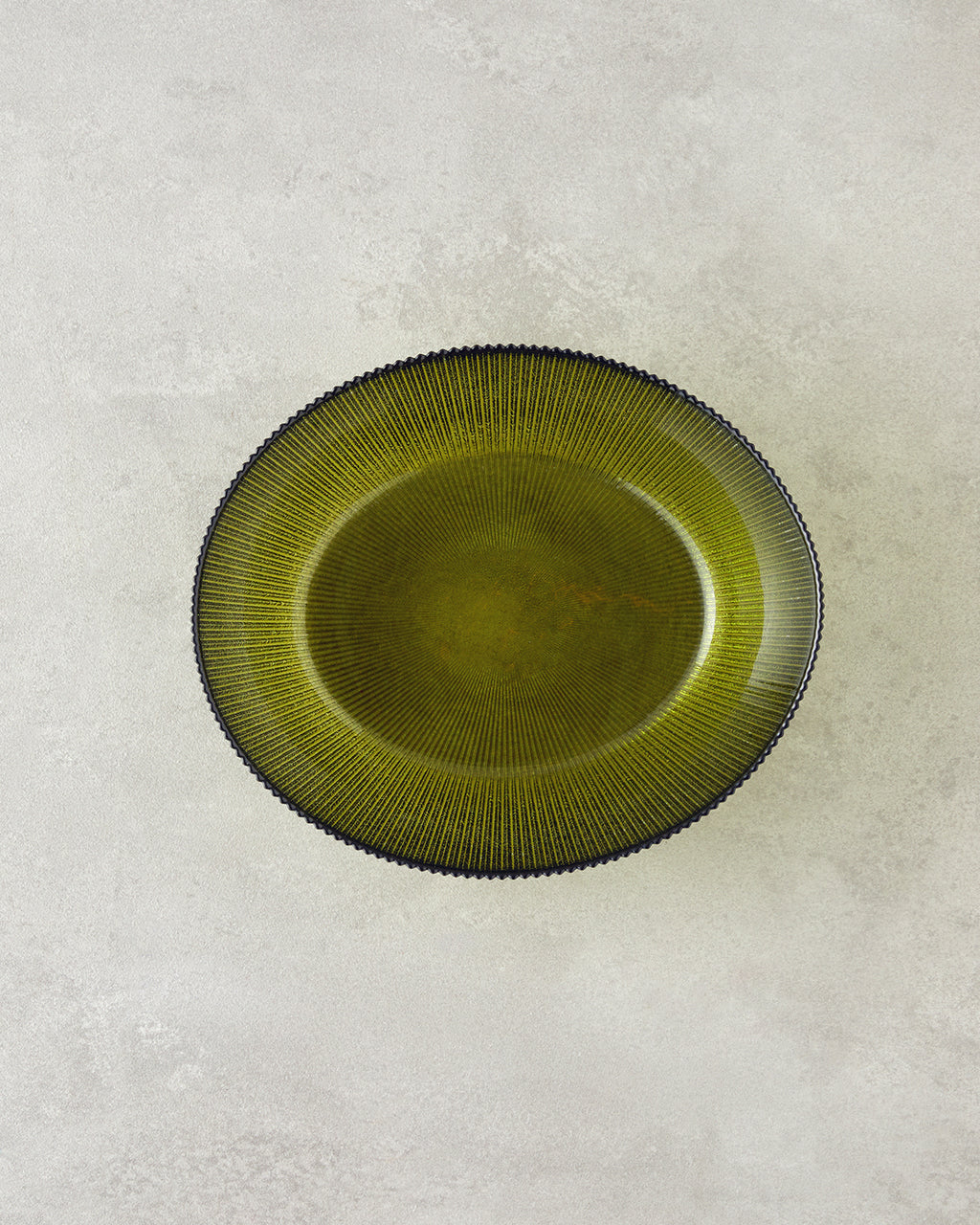 Olith Glass Bowl 23 cm Green (view 2)