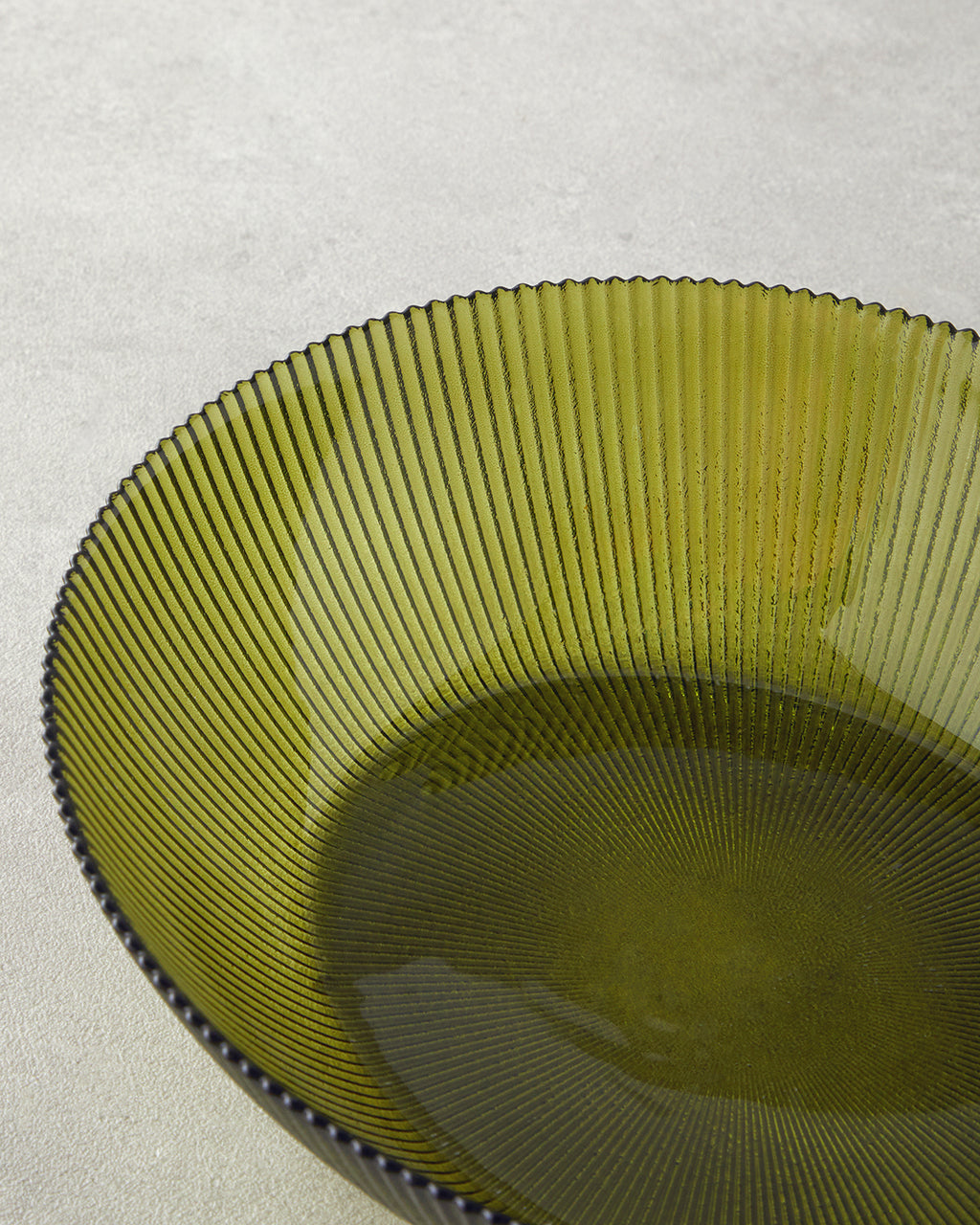 Olith Glass Bowl 23 cm Green (view 3)