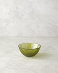 Olith Glass Snack Bowl 9 cm Green