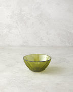 Olith Glass Snack Bowl 9 cm Green