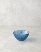 Olith Glass Snack Bowl 9 cm Blue