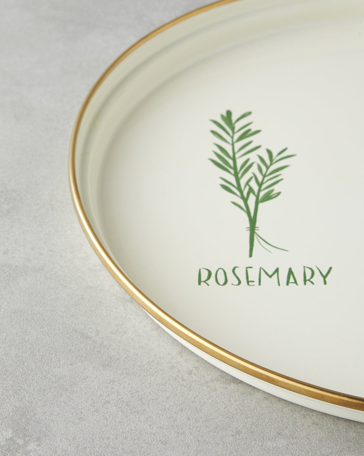 Enamel Tray 31 cm Green (view 3)