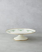 Green Dream Enamel Cake Stand 31 cm Green