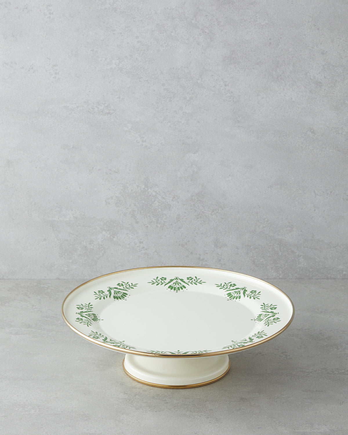 Green Dream Enamel Cake Stand 31 cm Green (view 2)