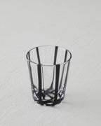 Stripe Glass Hand Made Glass 240 ml - White (view 2)