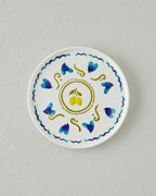 Limonchello Ceramic Breakfast Set 14 Pieces 6 Servings Yellow - Blue (view 3)