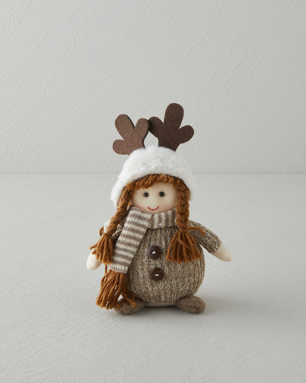 Angel Decorative Object 15 cm Brown