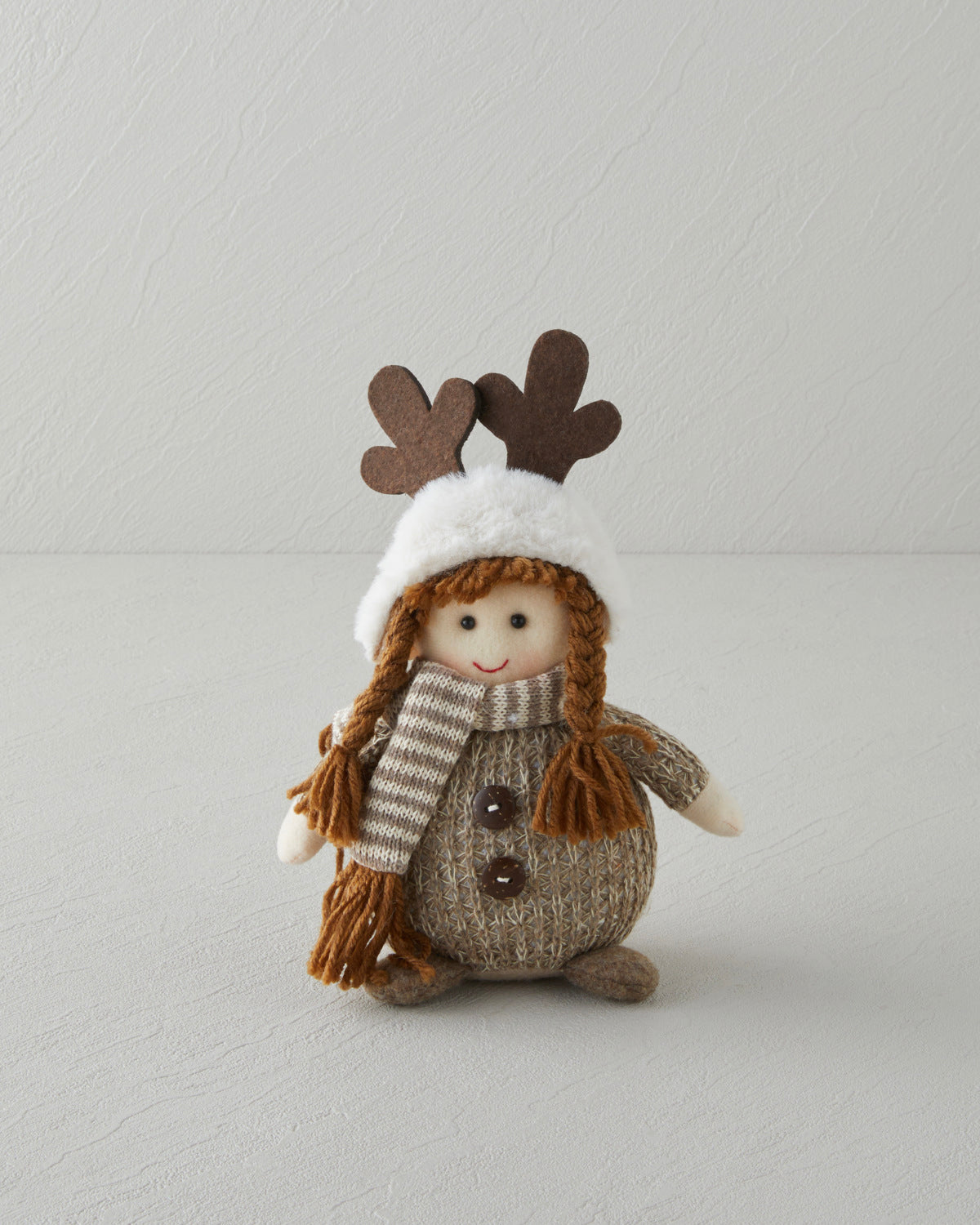 Angel Decorative Object 15 cm Brown