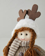 Angel Decorative Object 15 cm Brown (view 3)