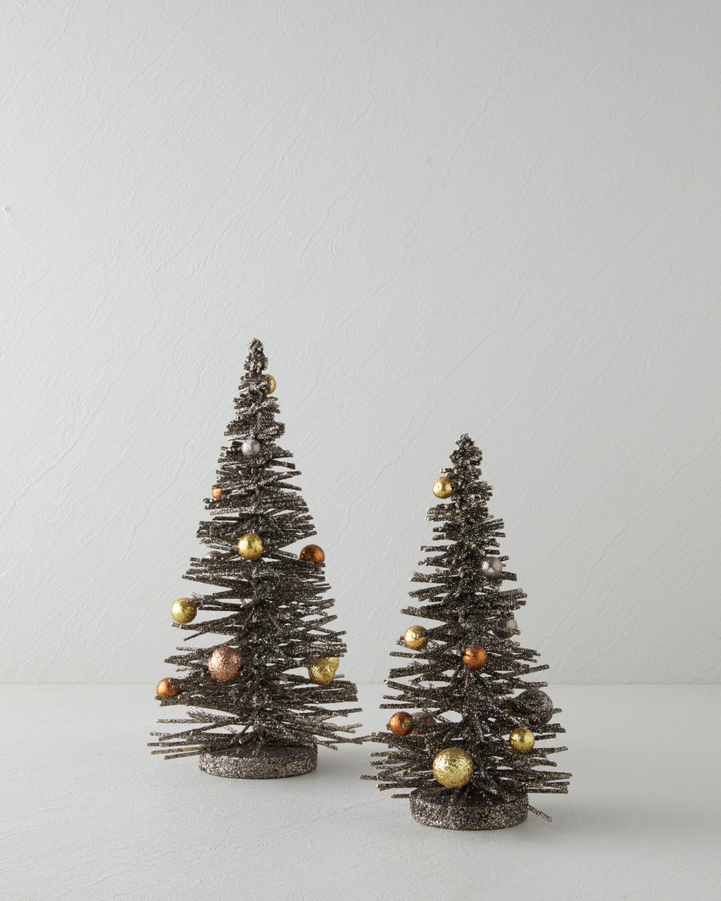 Christmas Tree Decorative Object - Green - 14x14x30 cm (view 4)