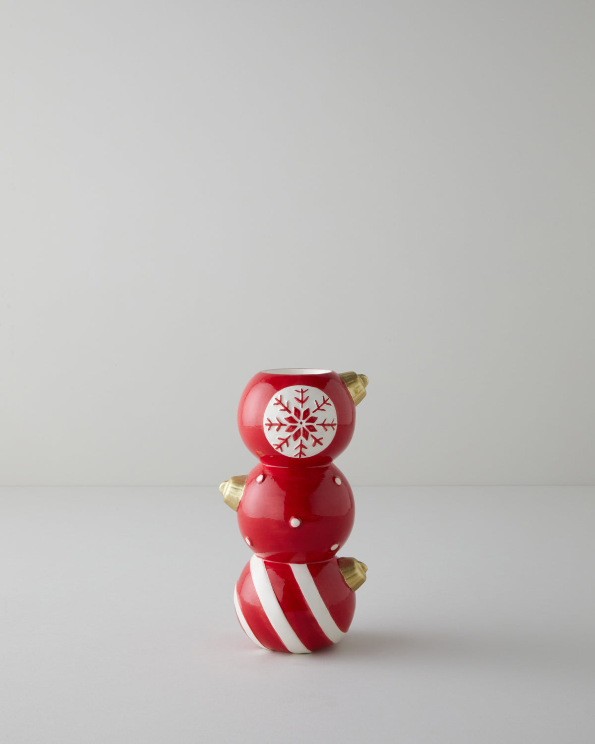 Candy Candle Holder Red - 20 cm