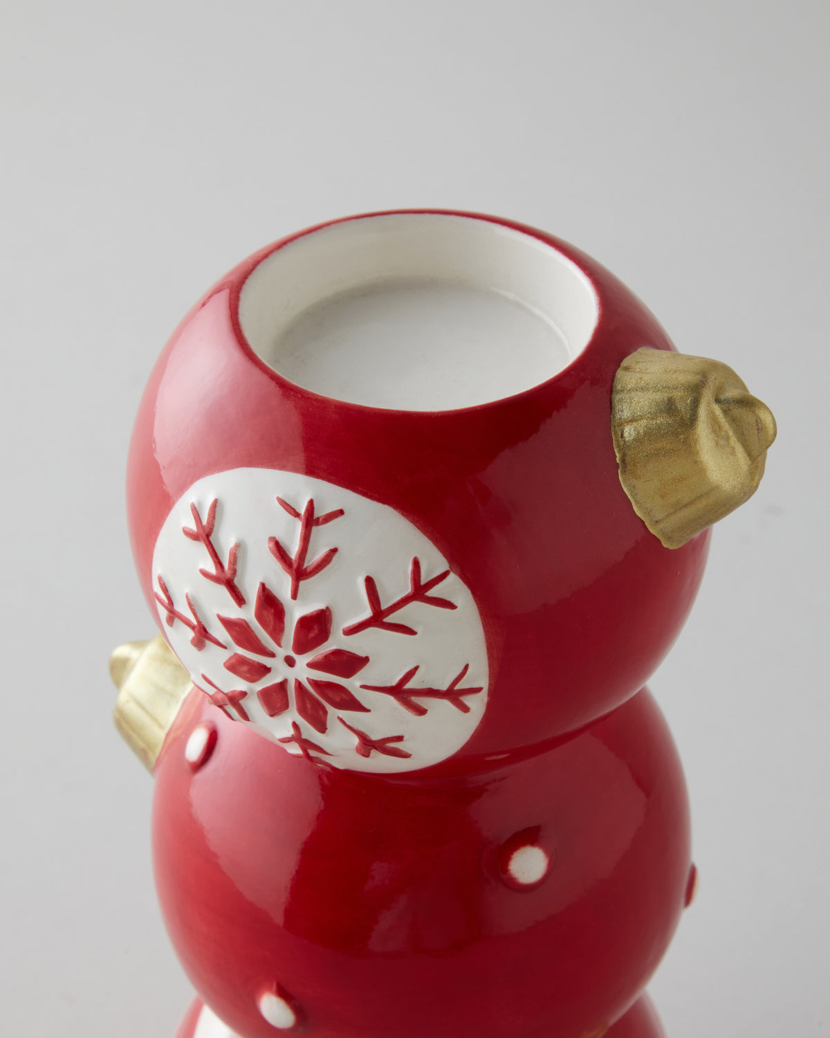 Candy Candle Holder Red - 7.5 cm (view 2)