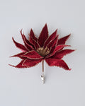 Audrey Single Branch Artificial Flower 25 cm Red