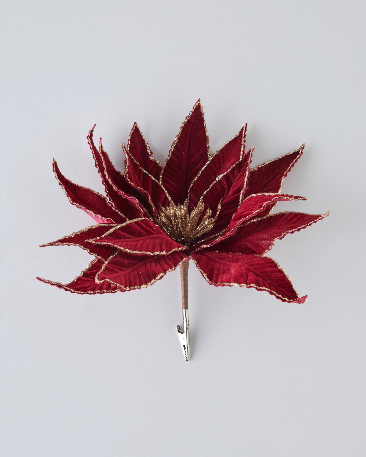 Audrey Single Branch Artificial Flower 25 cm Red