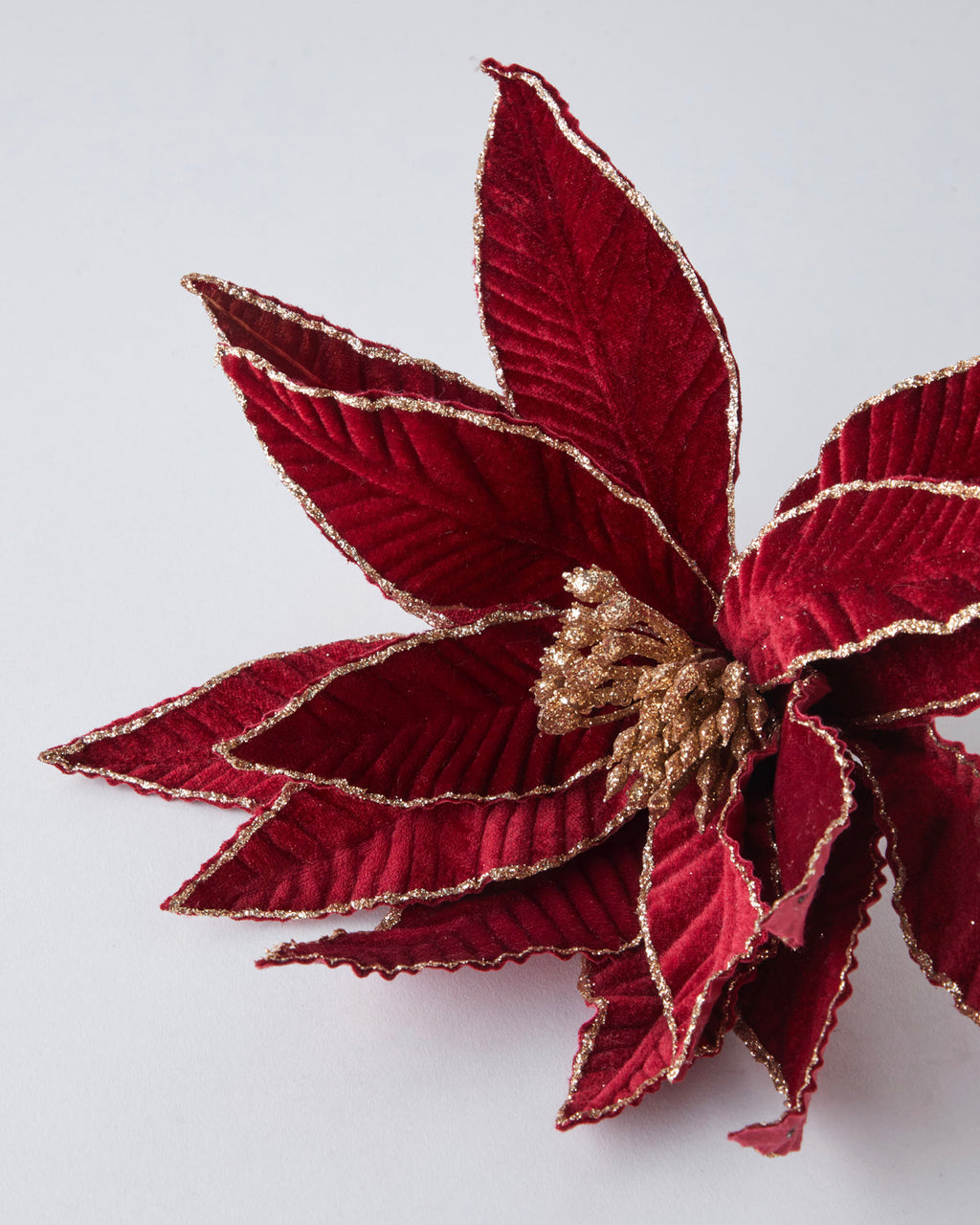 Audrey Single Branch Artificial Flower 25 cm Red (view 2)