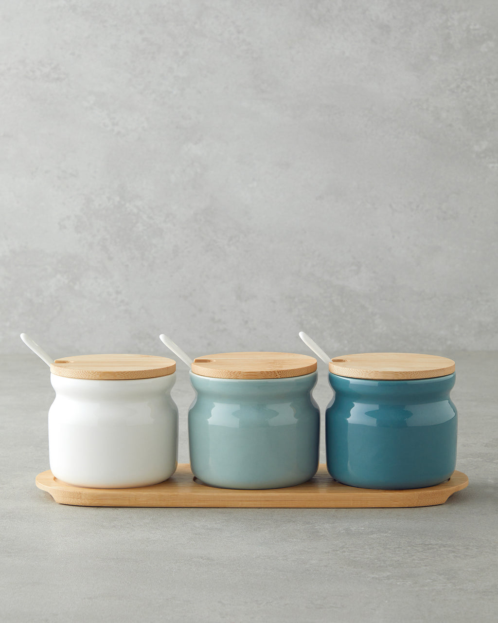 Lena Dolomite 3 pcs Spice Rack 28.5x9.5 cm Colored