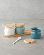 Lena Dolomite 3 pcs Spice Rack 28.5x9.5 cm Colored (view 2)