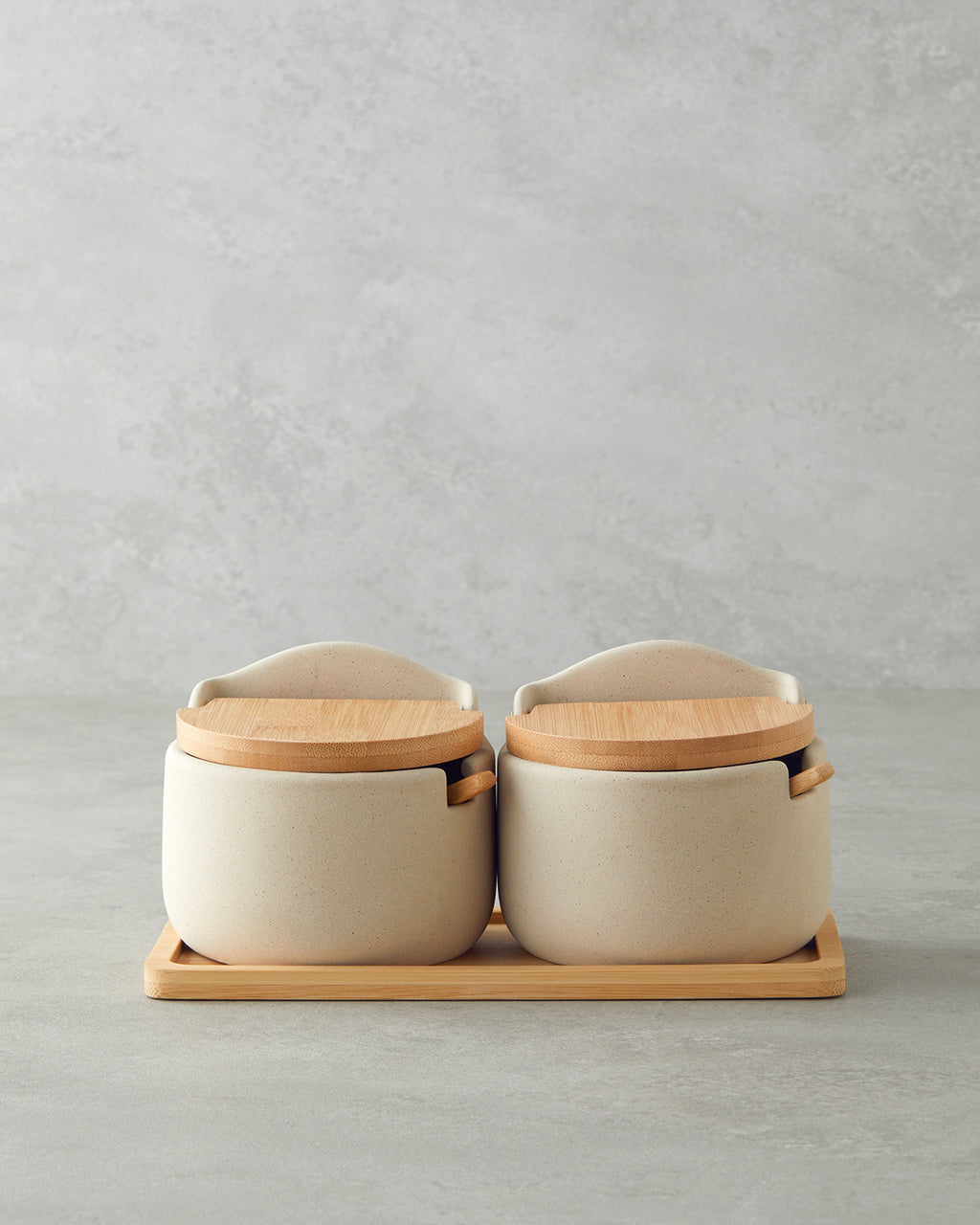 Nora Dolomite 2 pcs Spice Rack 23x10.5 cm Beige