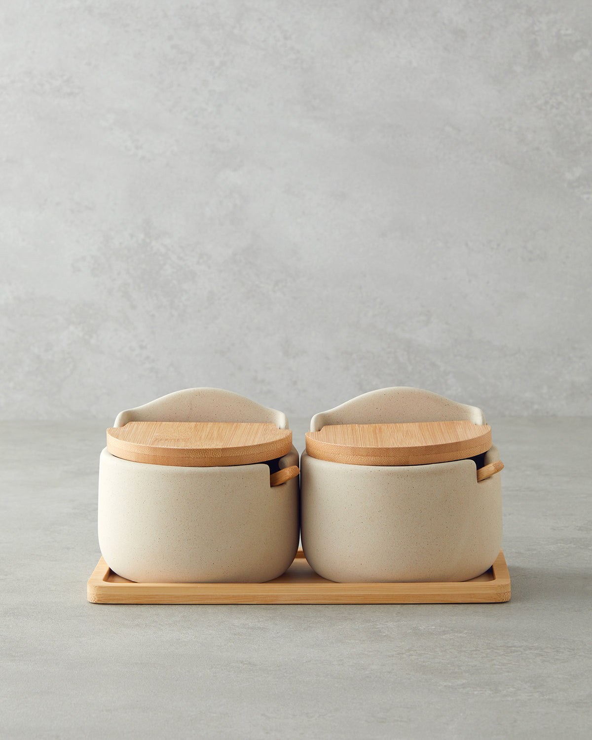 Nora Dolomite 2 pcs Spice Rack 23x10.5 cm Beige