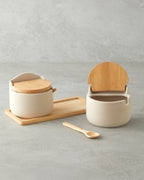 Nora Dolomite 2 pcs Spice Rack 23x10.5 cm Beige (view 2)