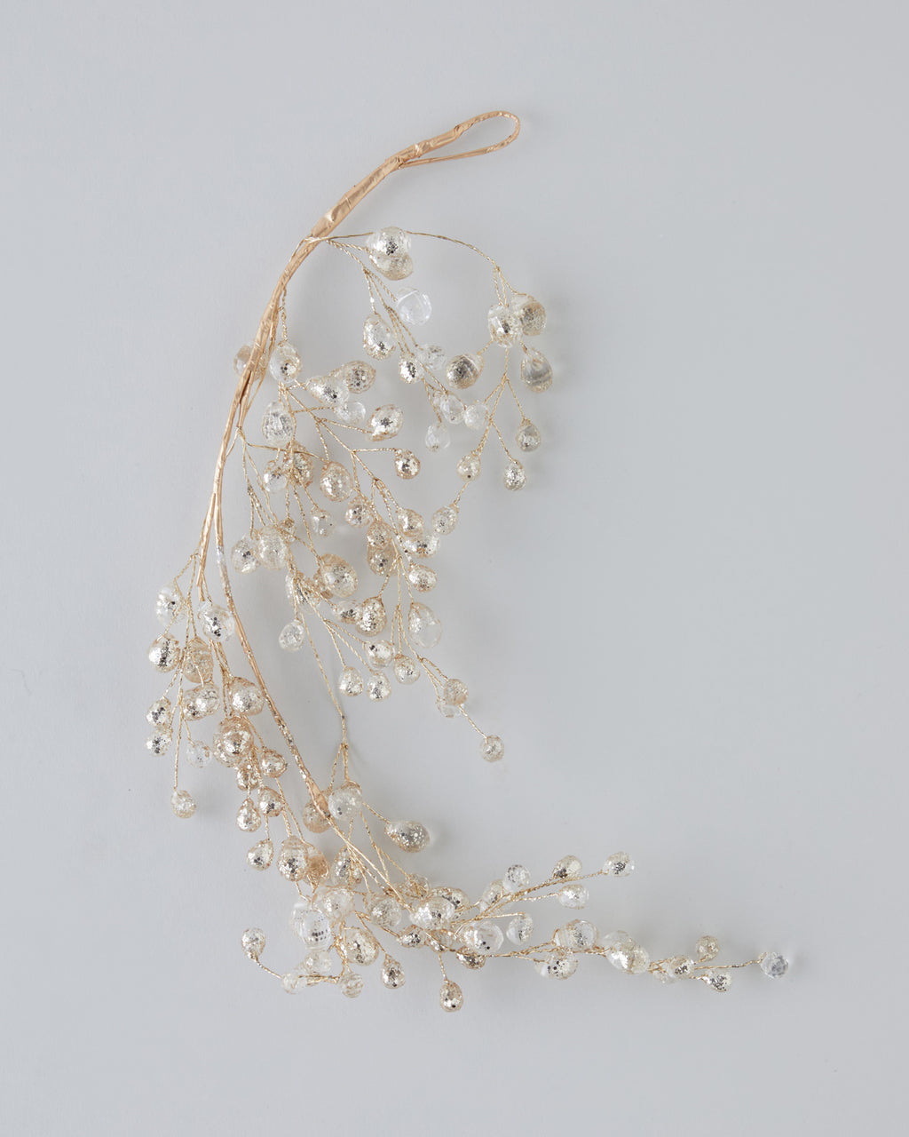 Goa Single Branch Artificial Flower 42 cm Gold