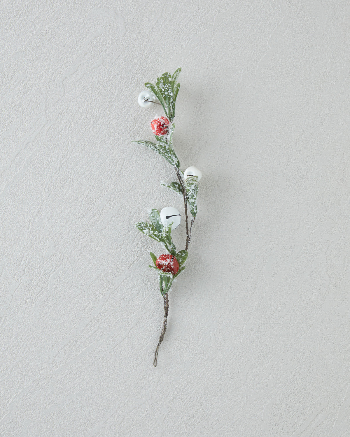 Halona Single Branch Artificial Flower 25 cm Red - Green