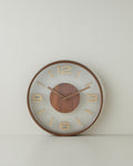 Wall Clock 30 cm Dark Cream