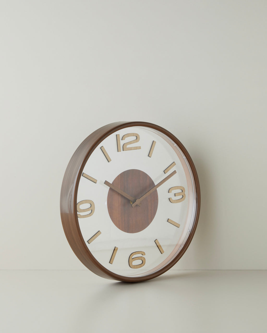 Wall Clock 30 cm Dark Cream (view 2)