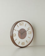 Wall Clock 30 cm Dark Cream (view 2)