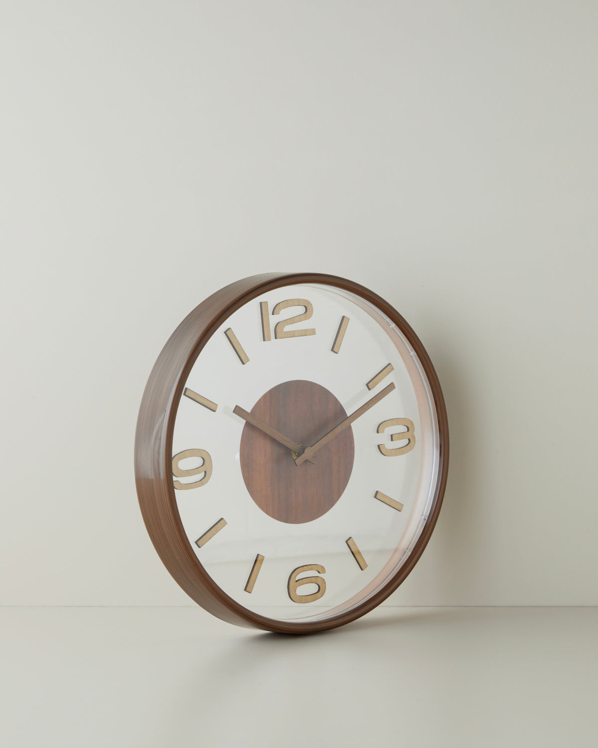 Wall Clock 30 cm Dark Cream (view 2)